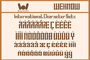 Amor Fati font, a Blackletter Font by weknow (Thumbnail 8 of 8)