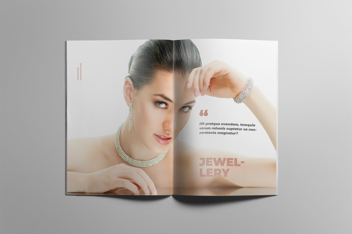 The Best Fashion Magazine Layout, a Magazine Template by Swayang (Photo 17 of 23)