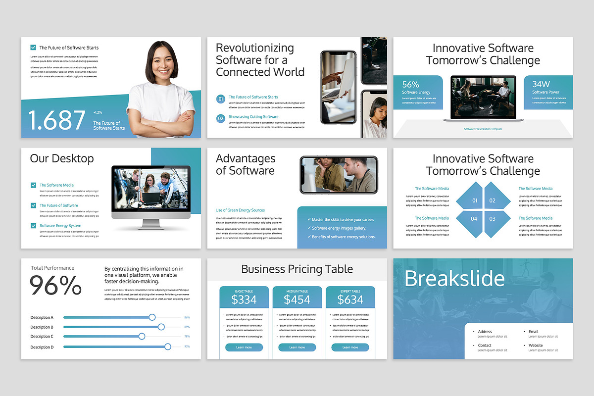 Software Pitch Deck Powerpoint, a Presentation Template by rgbryand (Photo 4 of 7)