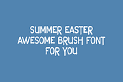 Summer Easter Font, a Handwritten Font by brahamb_design (Thumbnail 5 of 18)