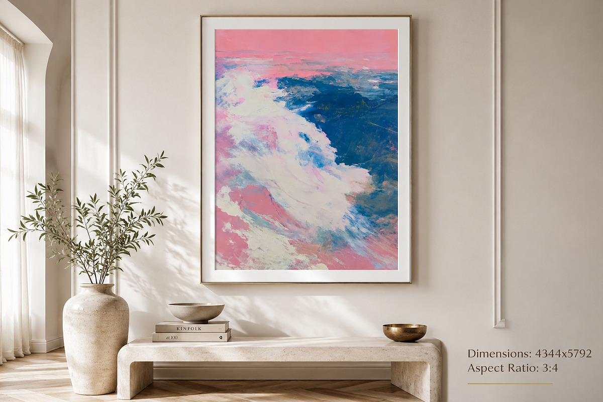 Abstract Ocean Wall Art, an Abstract Photo by Hamza067 (Photo 1 of 3)