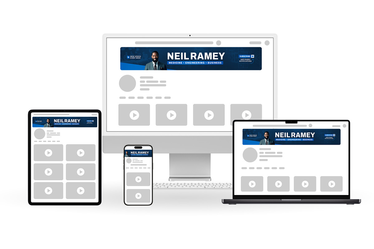 Business Finance YouTube Banner, a Social Media Template by Vaughn Studios (Photo 3 of 5)