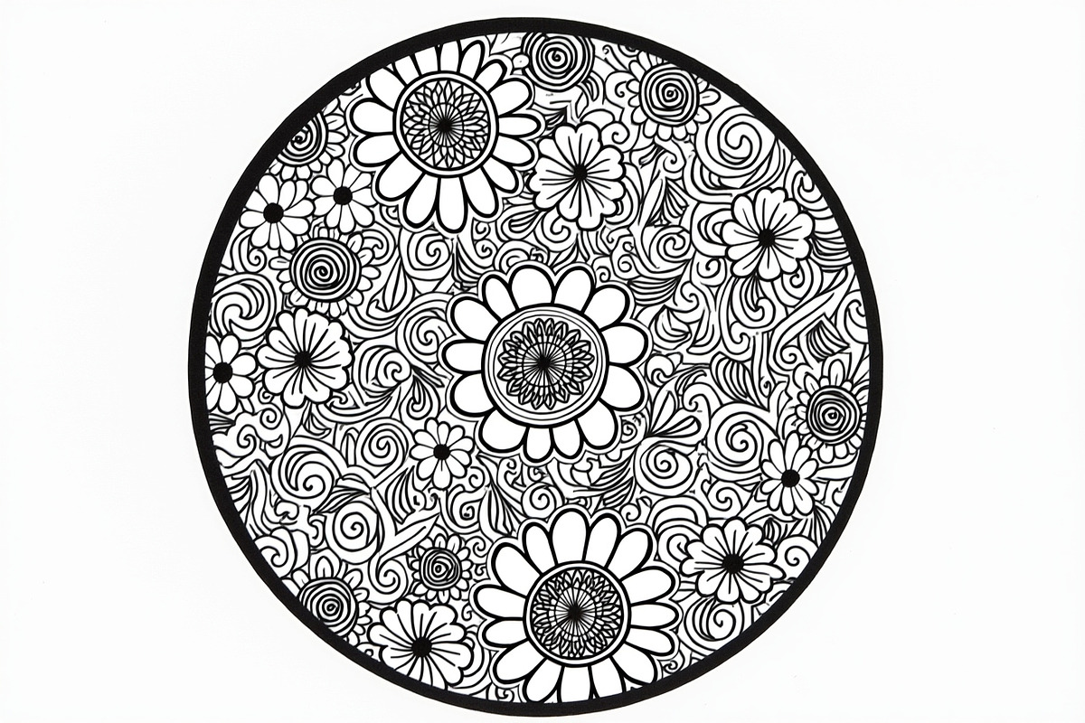 Laser Cut Floral Mandala Bundle, an Illustration by Gfx_Store (Photo 9 of 9)