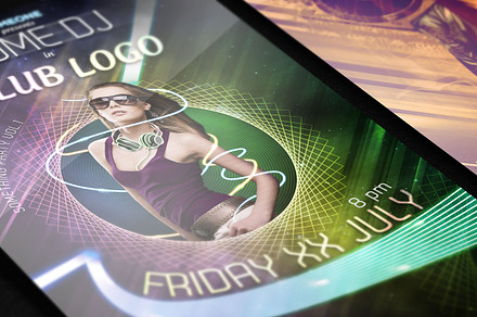 Night club Flyer template 2
