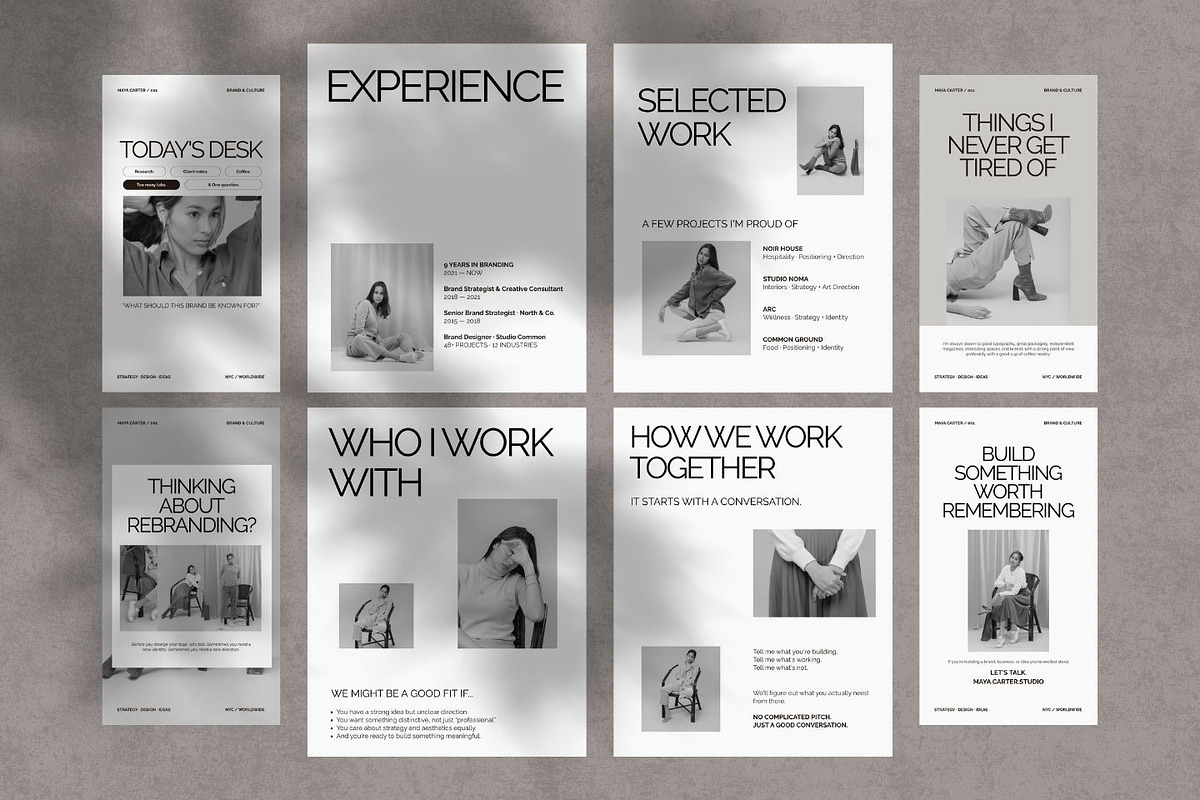 Personal Brand Content Kit, a Social Media Template by ShowUp! Studio (Photo 2 of 8)