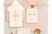 Roses and Frames, a Pattern Graphic by Collection by VY (Thumbnail 4 of 10)