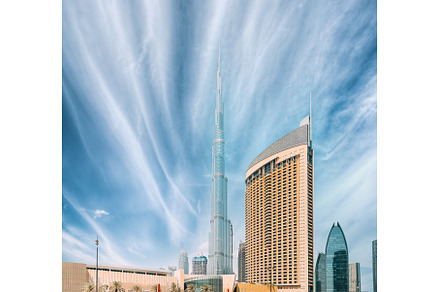 View of hotel Address Dubai Marina, an Architecture Photo by Our Amazing World