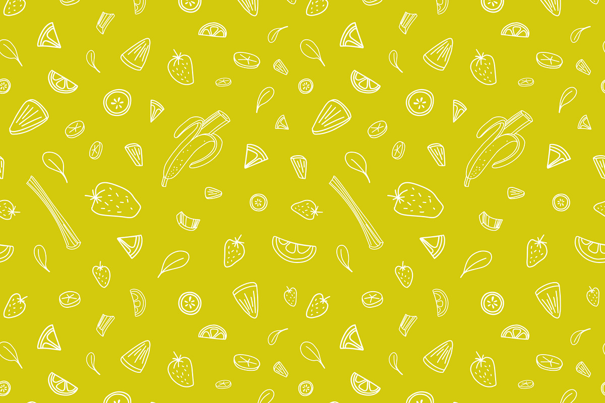 Smoothie drinks set + backgrounds, a Food Illustration by Good Studio (Photo 17 of 25)