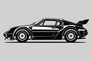 Classic Car Vector Bundle, an Illustration by Amazin_art (Thumbnail 8 of 9)