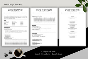 ATS Resume CV Word & Google Docs 25