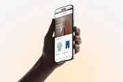24 iPhone 17 Pro in Hand Mockups, an iPhone Mockup by Asylab (Thumbnail 32 of 107)