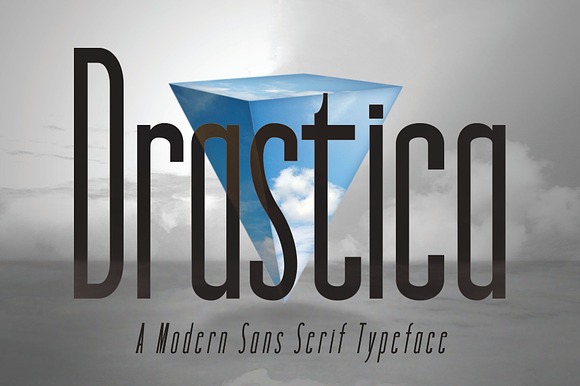 DRASTICA: A Modern Typeface preview 8