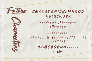 Fontbliz Script Brush