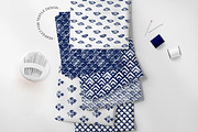 Japanese Vector Patterns & Elements, a Pattern Graphic by Julie&Taily (Thumbnail 18 of 24)