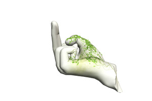 3DFoin - Animated Hand Statue