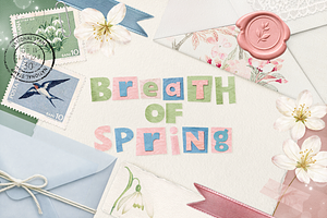 BREATH OF SPRING Scrapbooking Bundle