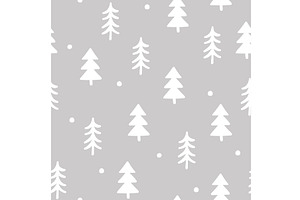 Scandinavian Christmas seamless, an Object Illustration by Toltemara