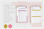 Food Calorie Chart Macro Guide, a Magazine Template by Marigold Studios (Thumbnail 2 of 9)