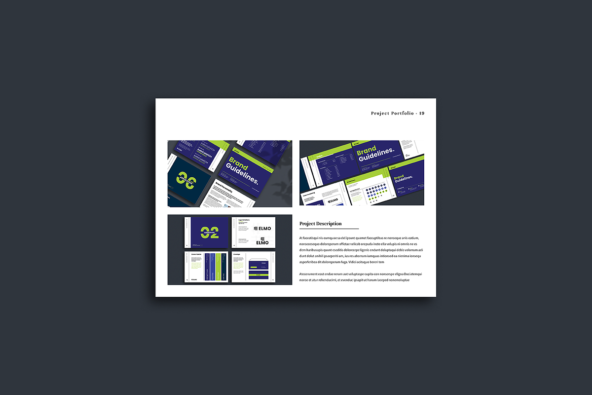 Minimal / Portfolio | Canva, PPTX, a Brochure Template by ArtisticLand (Photo 9 of 18)