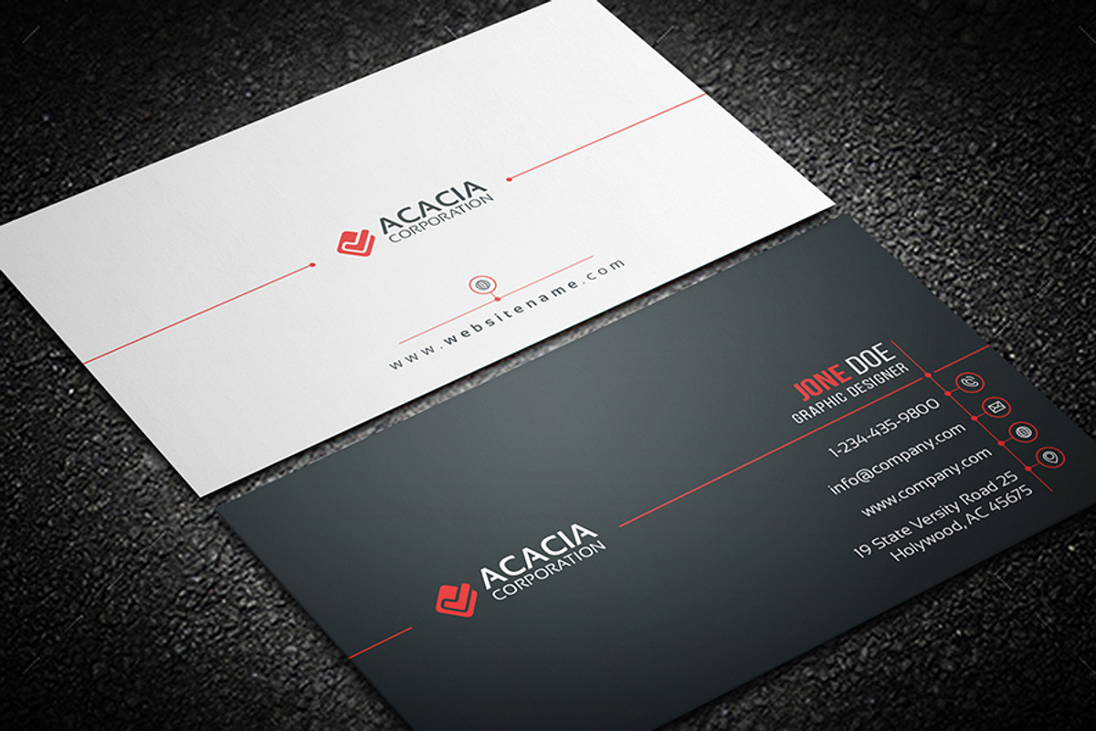 Simple Business Card, a Business Card Template by DesignGhar (Photo 5 of 6)
