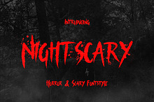 Nightscary - Horror & Scary Font