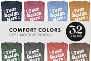 Comfort Colors Mockup Bundle CC1717, a Mockup by creativsupply (Thumbnail 1 of 4)