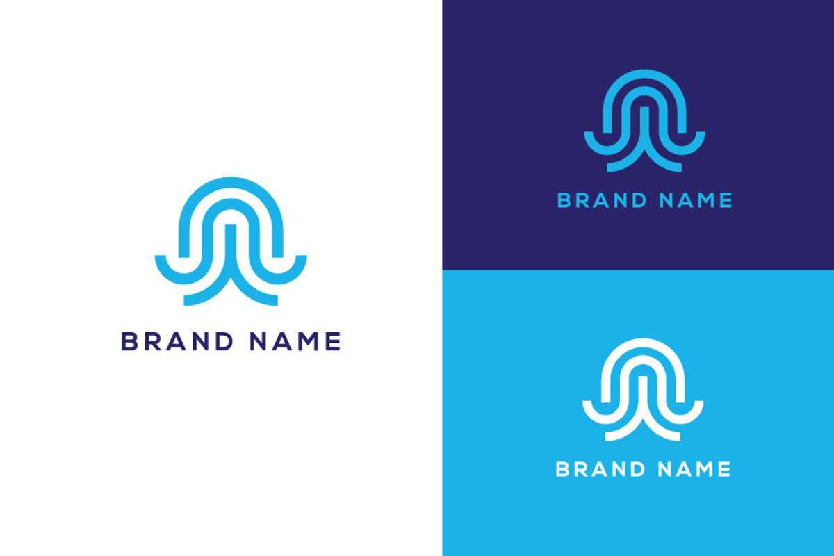 Letter M Octopus Logo, a Branding & Logo Template by Brahmma (Photo 1 of 3)