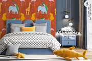 Forest and tropical animals patterns, a Pattern Graphic by WalnutBird (Thumbnail 6 of 8)