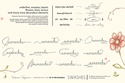 Hosaria Vesperine Handwriting Font, a Handwritten Font by Letterhanna Studio (Thumbnail 8 of 12)