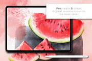 EVERYTHING WATERCOLOUR for Procreate, a Brush Add-On by UPROOT (Thumbnail 3 of 22)