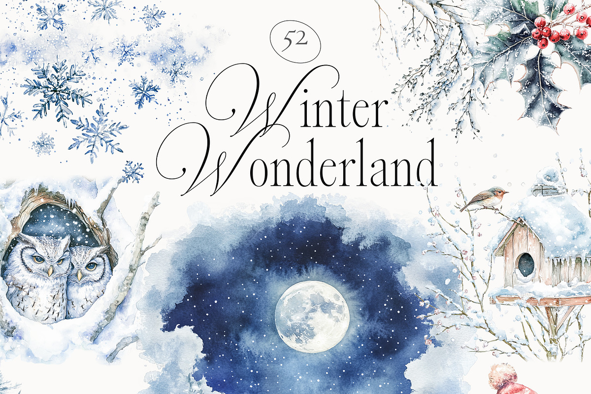 New! Winter Christmas Edition, a Seasonal Illustration by Isabelle Salem (Photo 122 of 227)