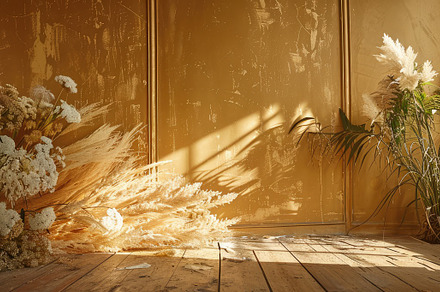 Rusty gold, room divider, backdrop, a Background Photo by Virgo Studio