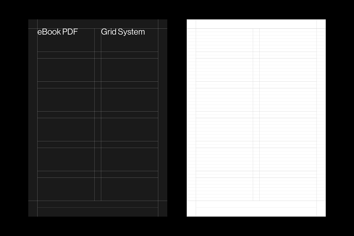eBook PDF Grid System for InDesign, a Templates & Theme by Stephen Kelman (Photo 2 of 5)