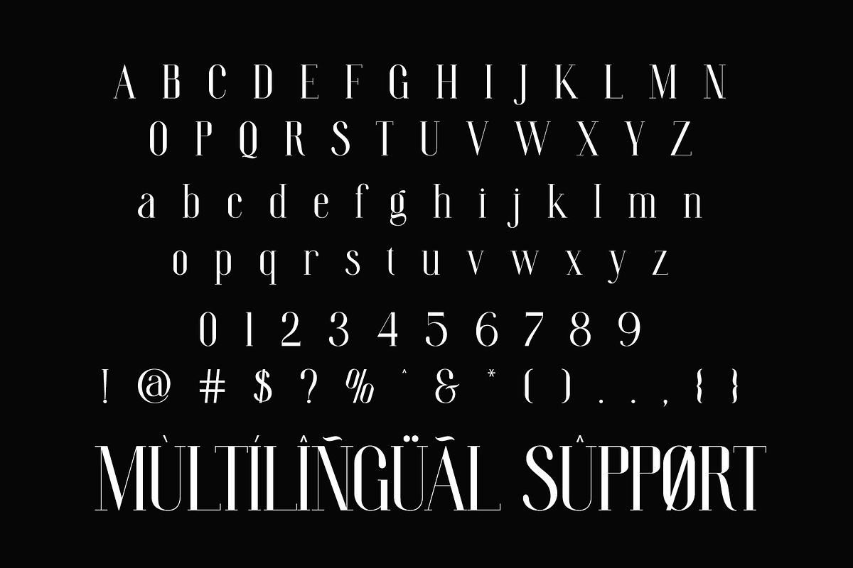 Mobilen Display Modern Display Serif, a Font by Alfinart (Photo 8 of 10)