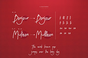 Roullette Handwritten Script Font, a Script Font by infernostudio3 (Thumbnail 8 of 11)