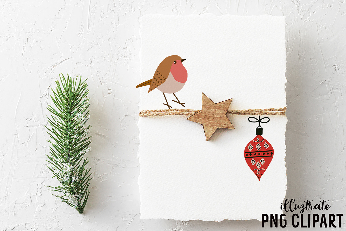 December Clipart | Winter Clipart, an Illustration by illuztrate (Photo 5 of 6)