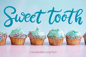 Handwritten Script Font Sweet Tooth