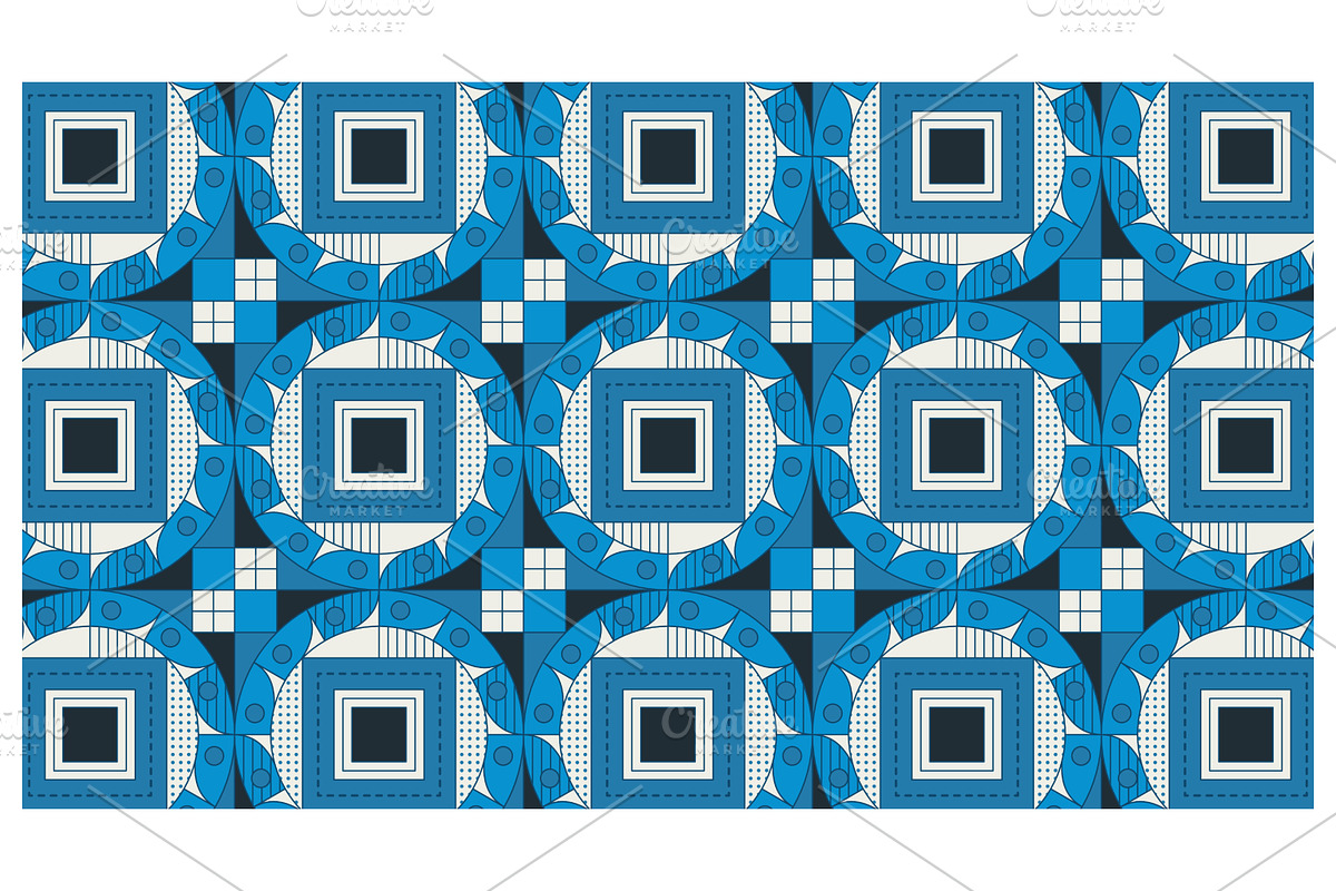 Geometric Seamless Patterns, a Pattern Graphic by Creative Backgrounds (Photo 7 of 7)