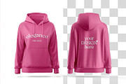 Woman's Hoodie Mockup, a Hoody Mockup by RamStudio2 (Thumbnail 4 of 10)