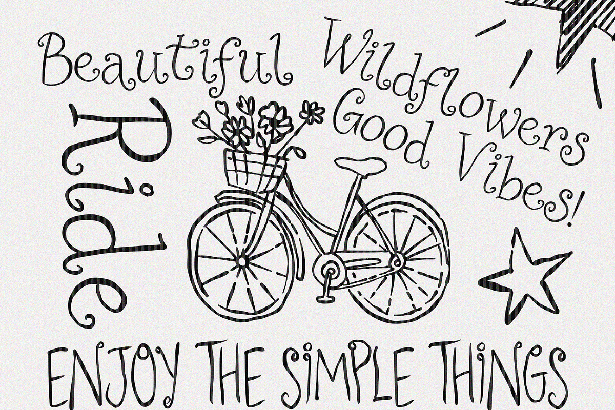 Wonderland Cutesy Font Duo, a Handwritten Font by MaxArt Foundry (Photo 3 of 8)