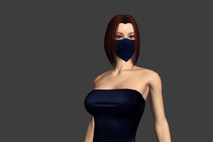 3DFoin - Female Ninja