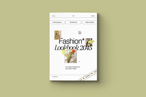 Experimental Fashion Lookbook, a Brochure Template by fakhroo
