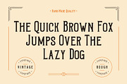 Vintage Rough, a Serif Font by Nirmana Visual (Thumbnail 2 of 10)
