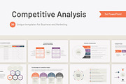 Competitive Analysis for PowerPoint, a Presentation Template by HiSlide.io (Thumbnail 1 of 5)