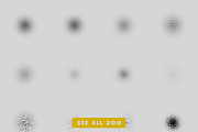 400 Vectors | Circle+Square Megapack, a Pattern Graphic by invisiblelayer (Thumbnail 3 of 5)