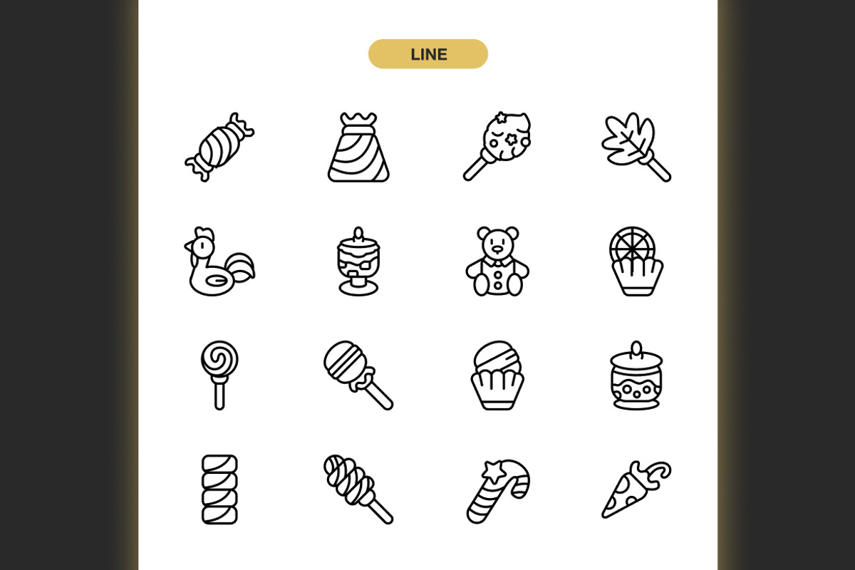 Candy Icons, an Icon by Spacepixel Creative (Photo 2 of 3)