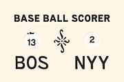 Scorekard — An imperfect sans, a Sans Serif Font by SimpleBits® (Thumbnail 3 of 7)
