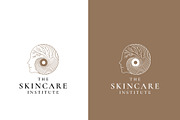 Elegant Skincare Institute Logo, a Branding & Logo Template by HueNestify (Thumbnail 2 of 3)