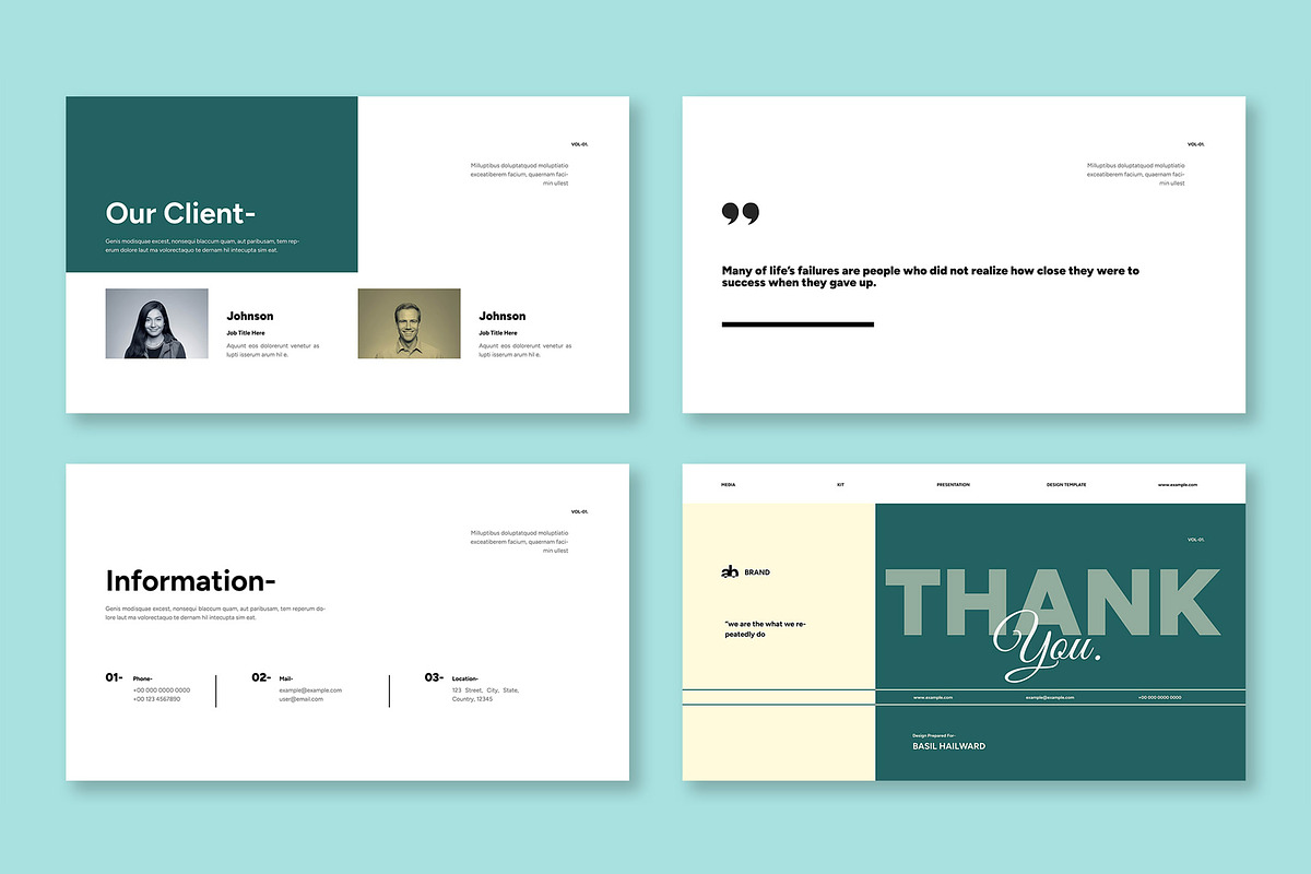 Media Kit Presentation Template, a Presentation Template by Mighty-Slide (Photo 6 of 6)
