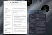 Resume Template Google Docs, Word, a Resume Template by Career Canvas (Thumbnail 4 of 13)